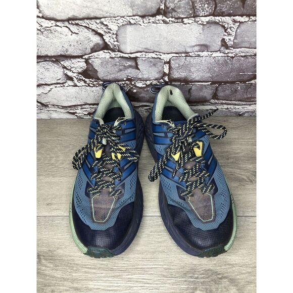 Hoka One One Speedgoat 3 Blue Synthetic Sneakers Shoes Women Sz 7M US/38 2/3EU - Picture 2 of 16